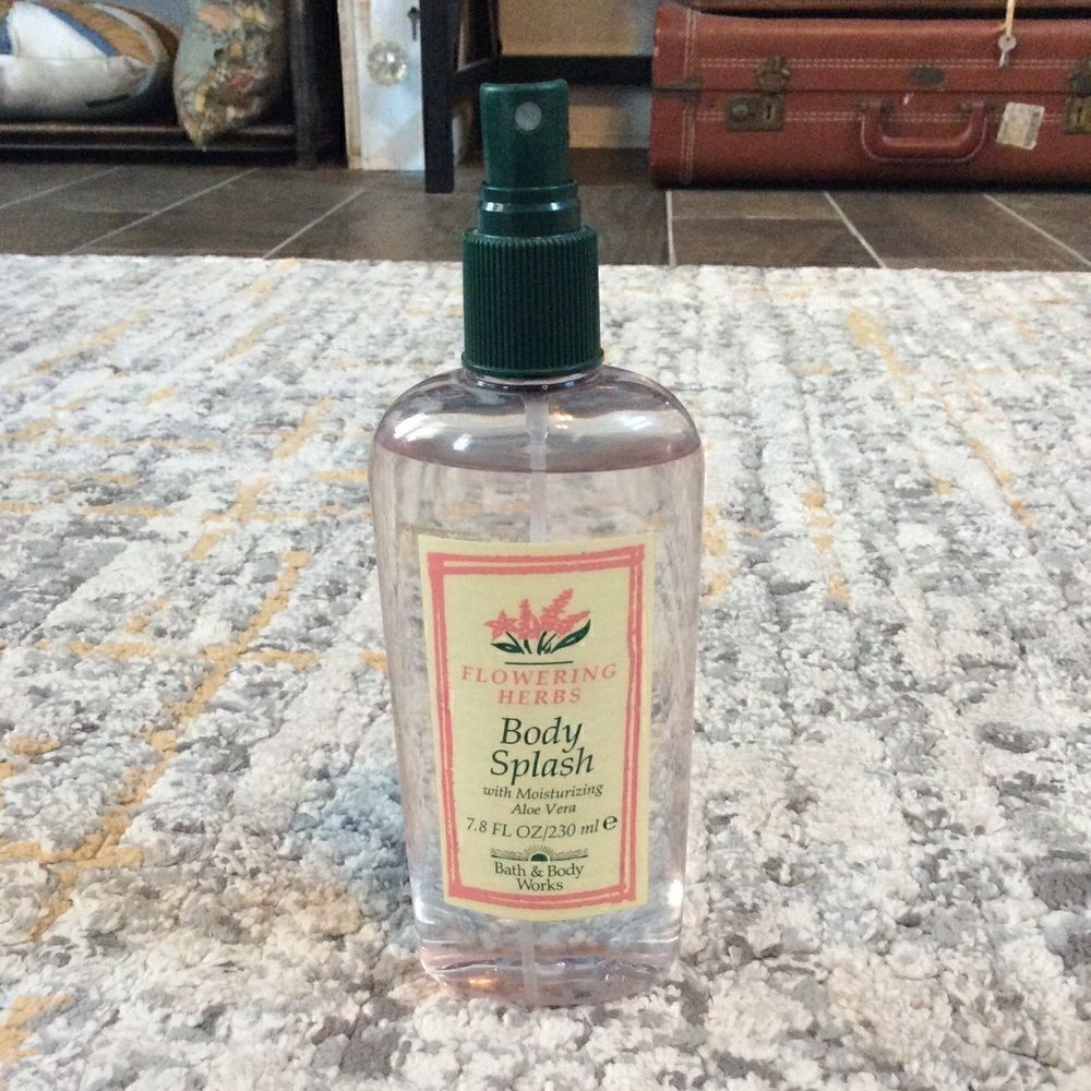 RARE VINTAGE BATH & BODY WORKS FLOWERING HERBS! - Picture 3 of 3